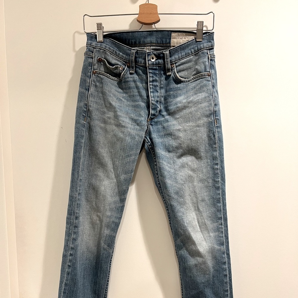 Rag & Bone blue Denim Size 28, straight leg